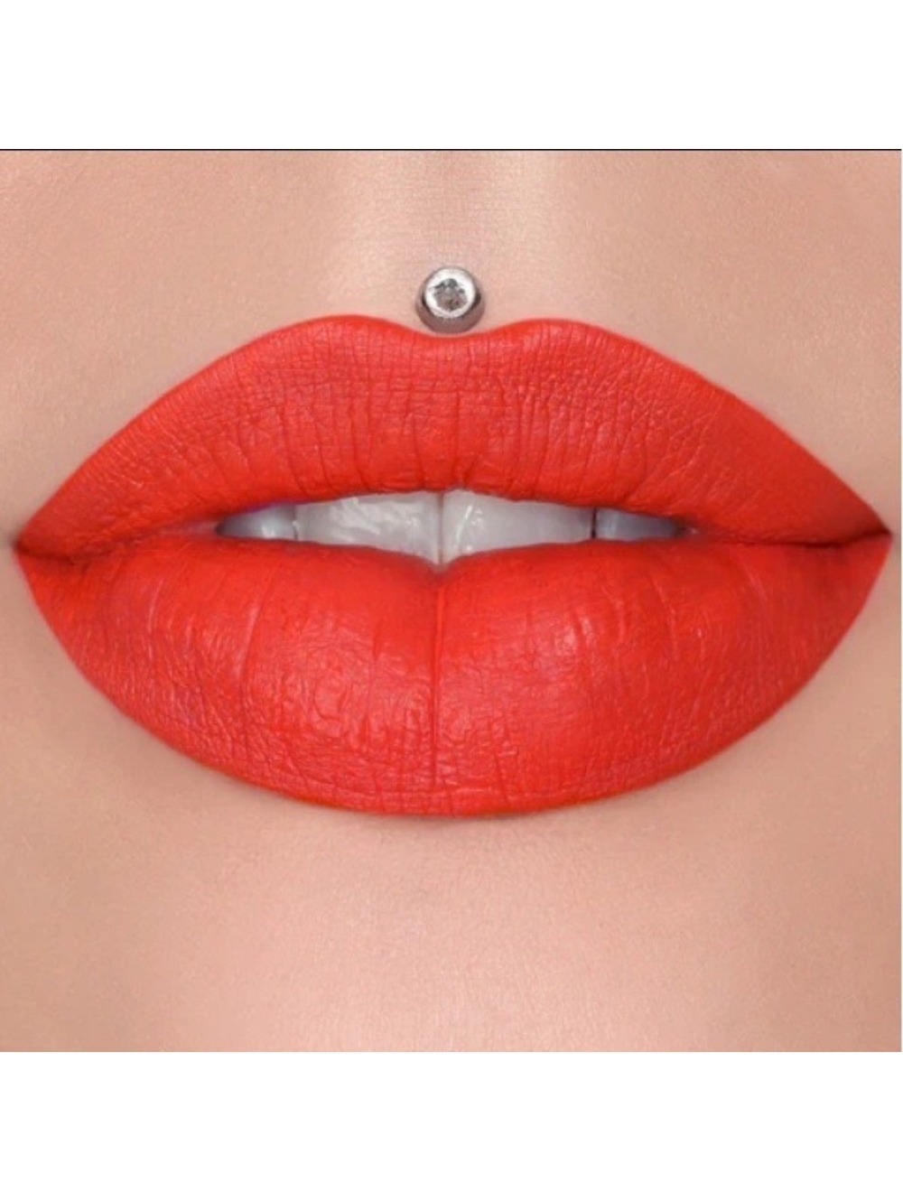 Jeffree Star PRICK Velour Liquid Lipstick Bright Orange Matte Makeup 0.19 oz NEW